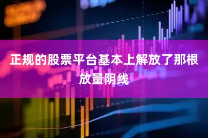 正规的股票平台基本上解放了那根放量阴线