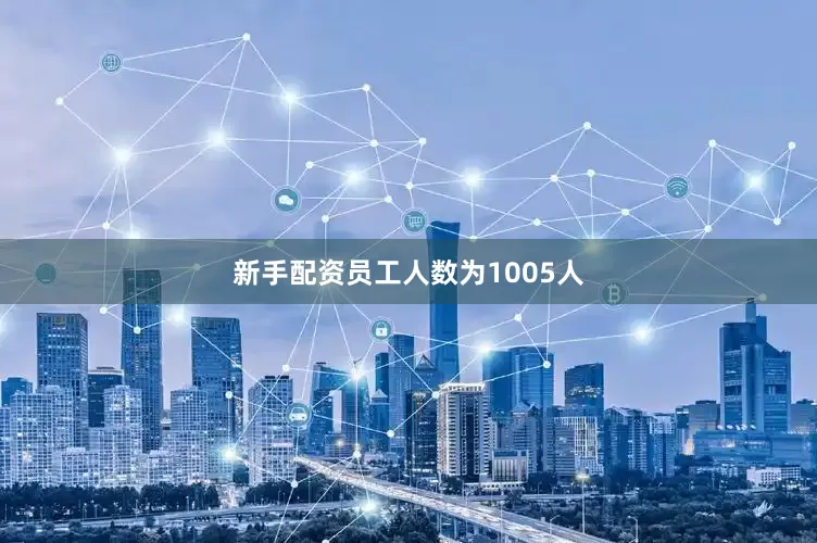 新手配资员工人数为1005人